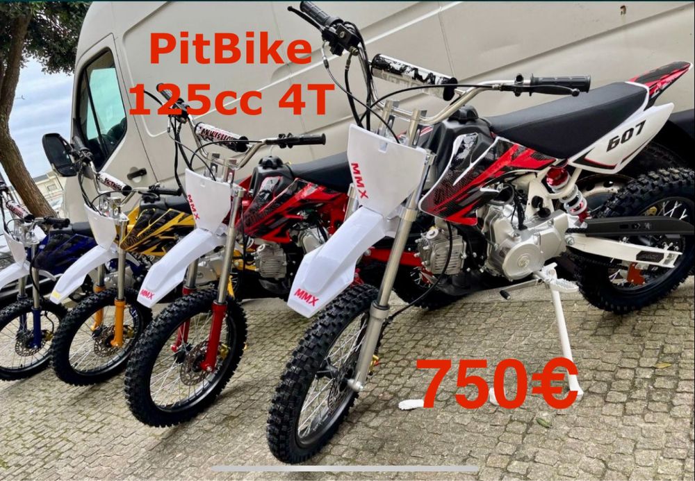 Pitbike 125 4T Nova – Ótima Oportunidade