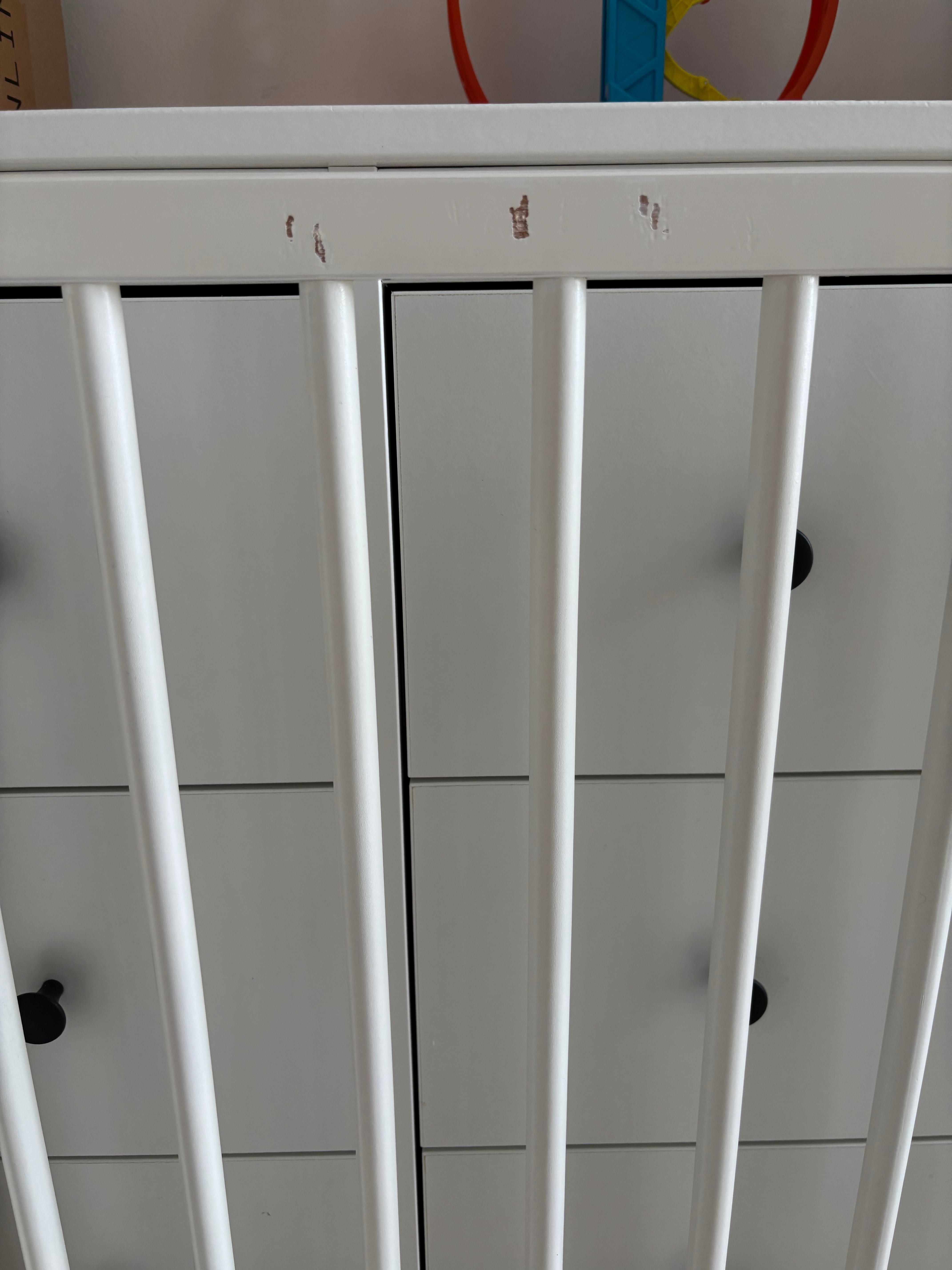 Łóżeczko dziecięce Ikea z materacem