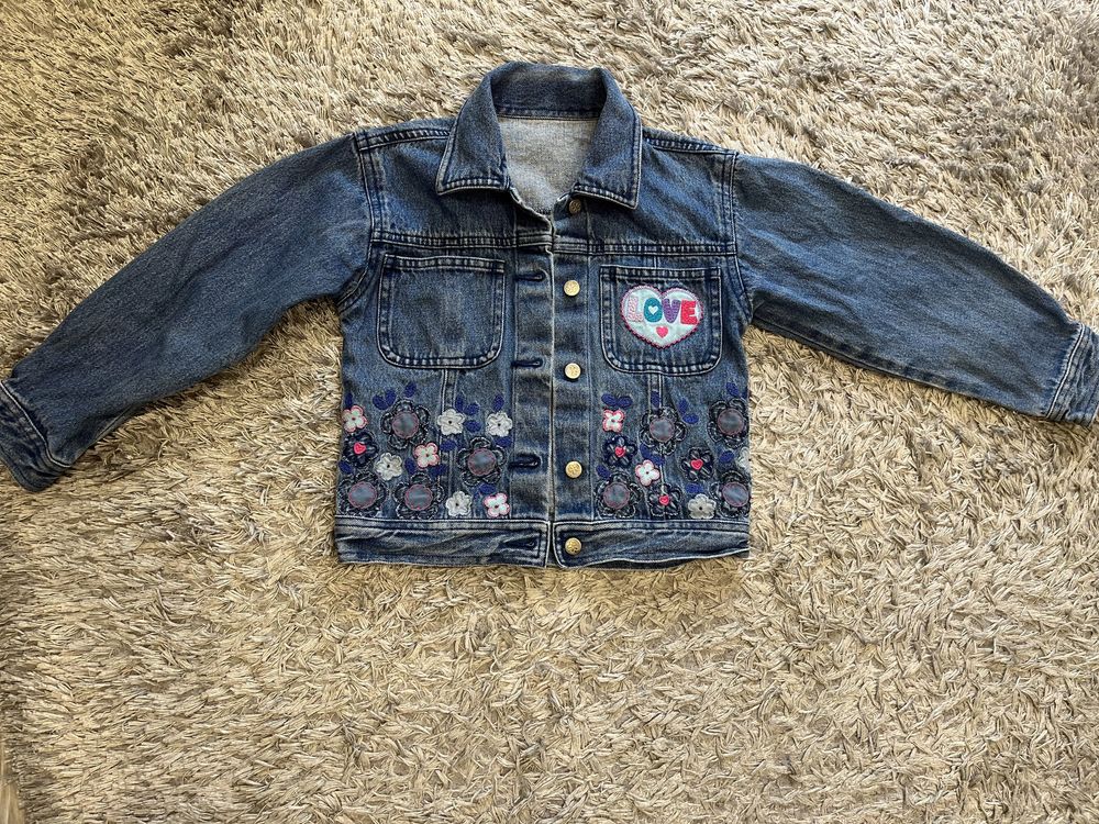 Джинсовая курточка, джинсова куртка 116-122р
