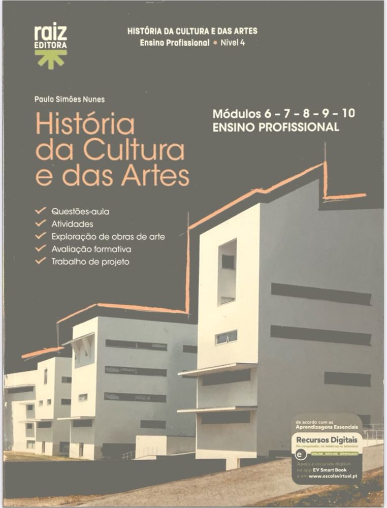 Historia da Cultura e das Artes 10 Ensino Profissional