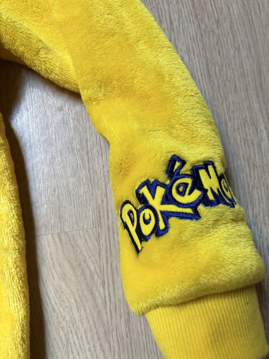 Bluza pikachu pokemon żółta polar przebranie 122 7
