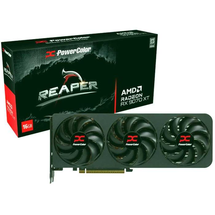 PowerColor Reaper AMD Radeon RX 9070 XT 16GB GDDR6 - Promoção