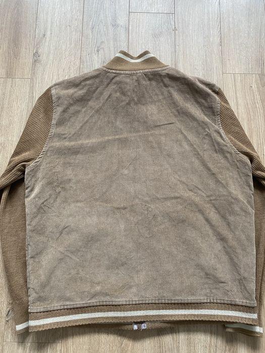 Lacoste kurtka męska vintage bomber bez kaptura