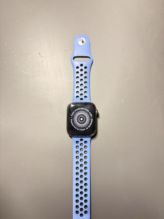 Apple Watch 6 44mm cellular stal szlachetna