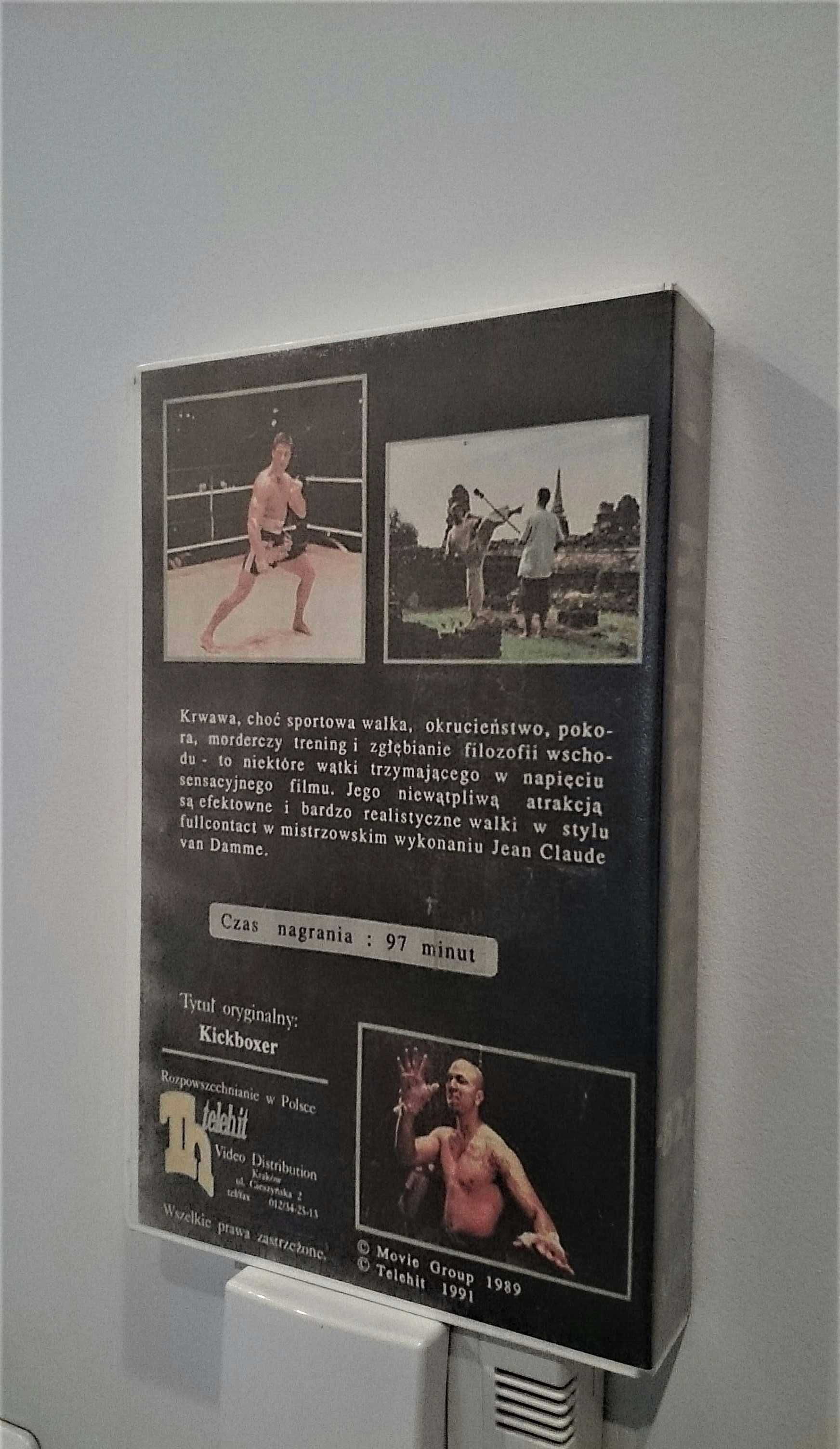 KICKBOXER 1 , 2 , 3 , 4 Van Damme VHS FILMY - KUNG FU Magnetowid