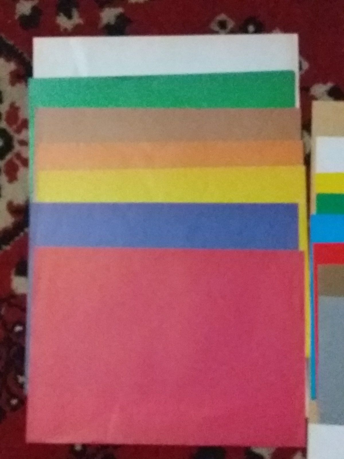 Набор Цветной бумаги