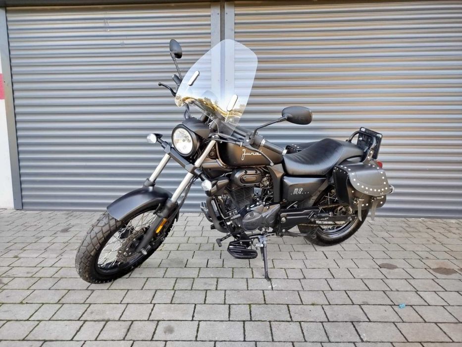 Junak M 12 Vintage 125 cm Sakwy Szyba Transport Niski Przebieg