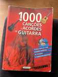 1000 canções e acordes para guitarra - livro