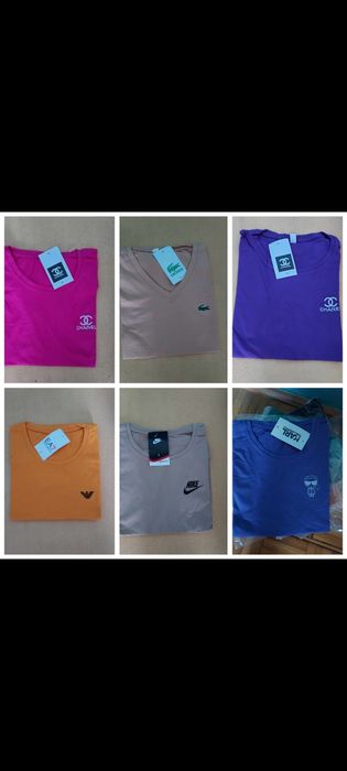 Bawełniane koszulki damskie. Od M do XXL