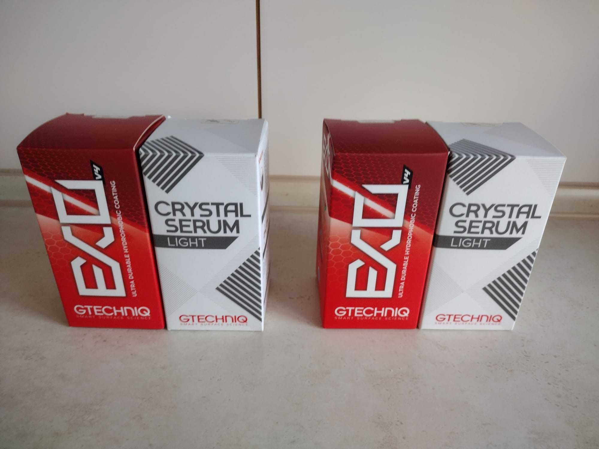 Powłoka ceramiczna GTECHNIQ zestaw EXO+Crystal Serum LIGHT 30 ml