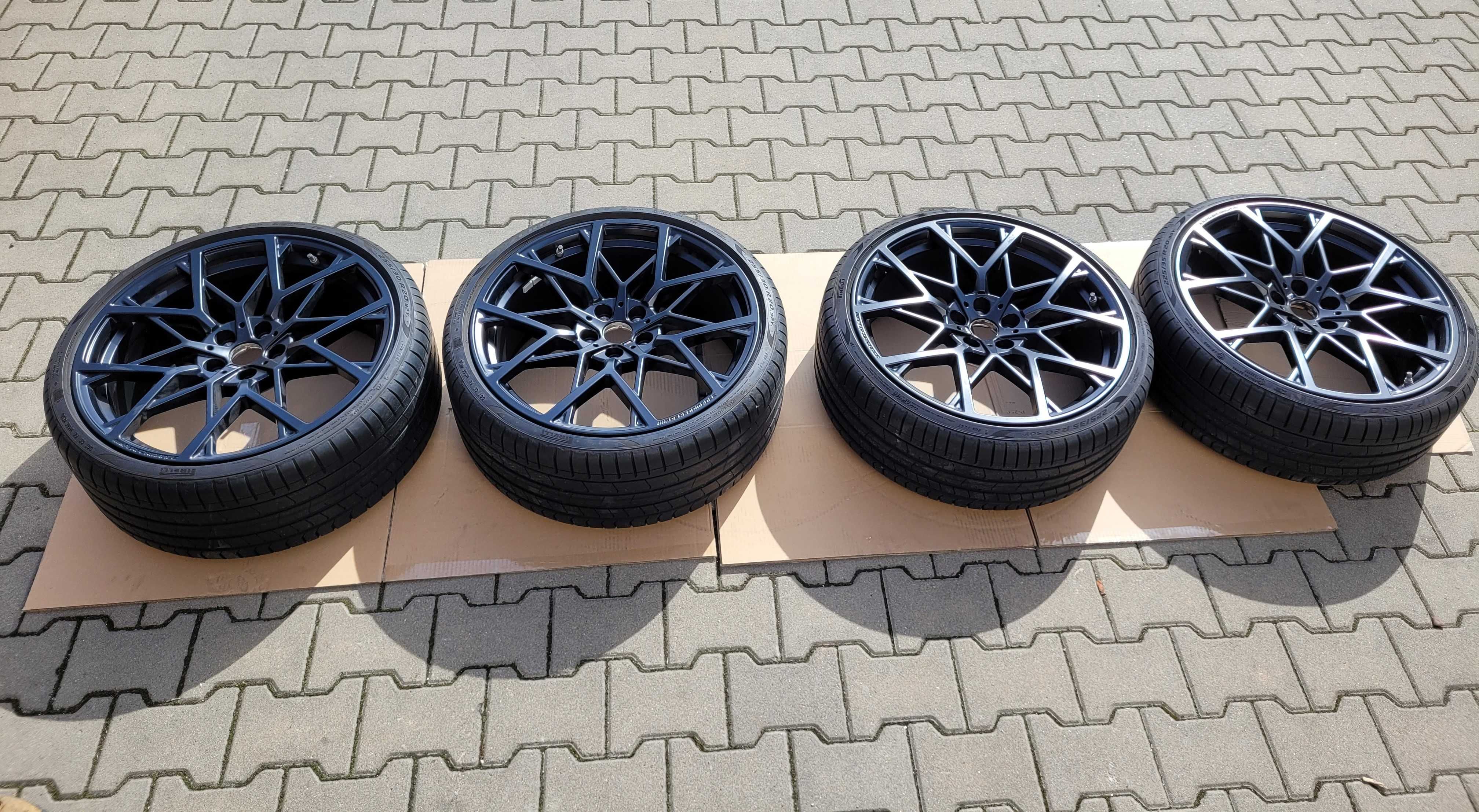 Kompletne koła kute felgi BMW G20/G21  20"  255/30/R20  225/35/R20