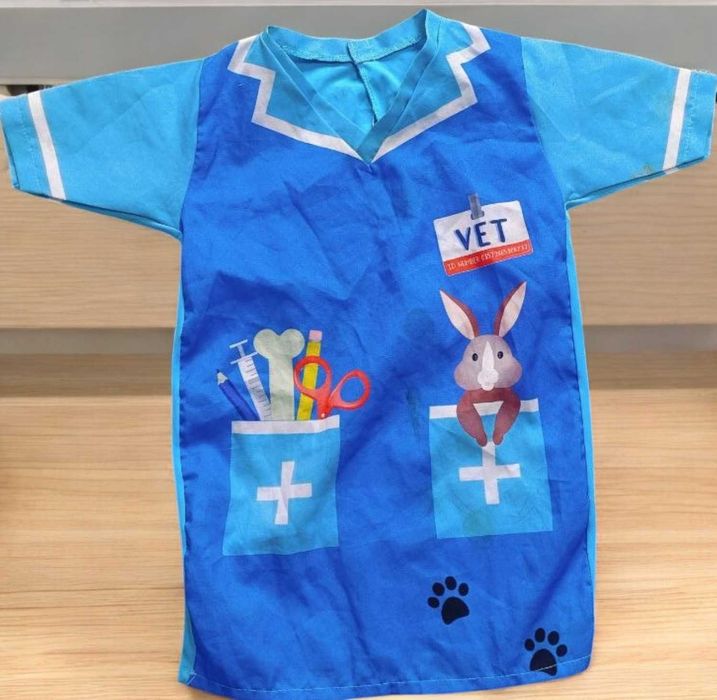 маскарадный костюм доктор врач ветеринар полиция пожарник 3-4-5-6 лет