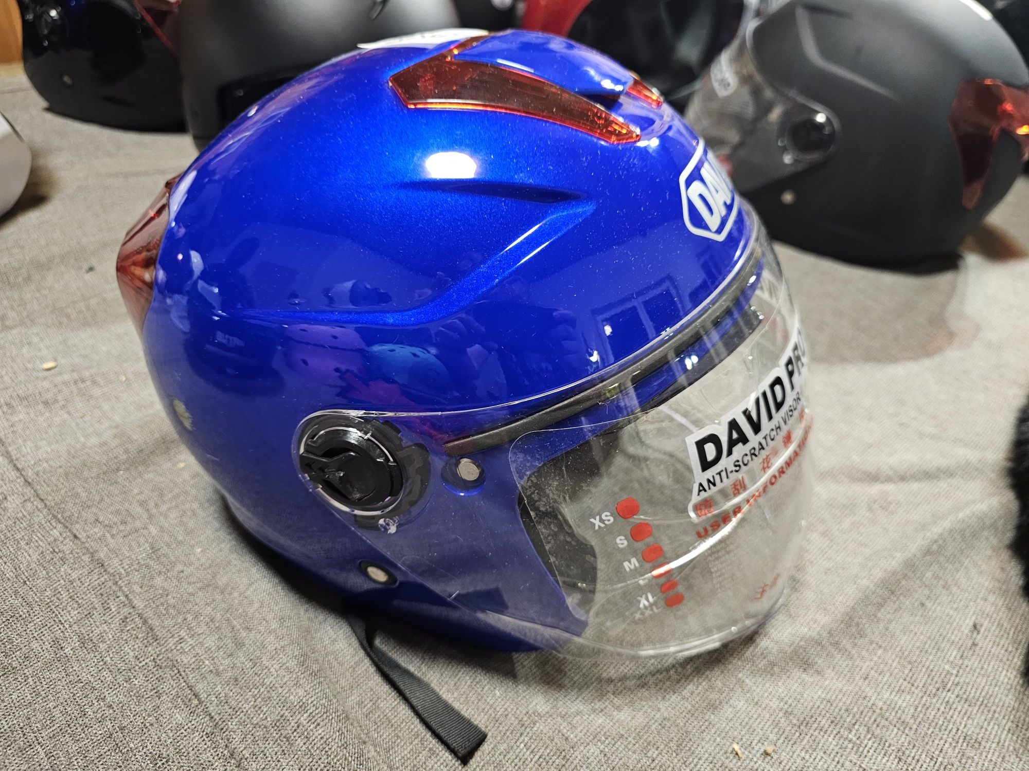 Kask Motocyklowy David Model 020