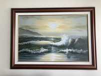 Quadro Pintura Óleo(80X1,10cm)