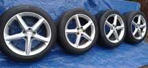 Felgi Koła Aluminiowe OPEL 245/45/R18 CONTINENTAL 8mm 5x110 ALFA SAAB