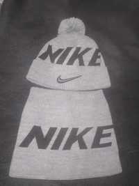 Зимняя шапка и баф Nike