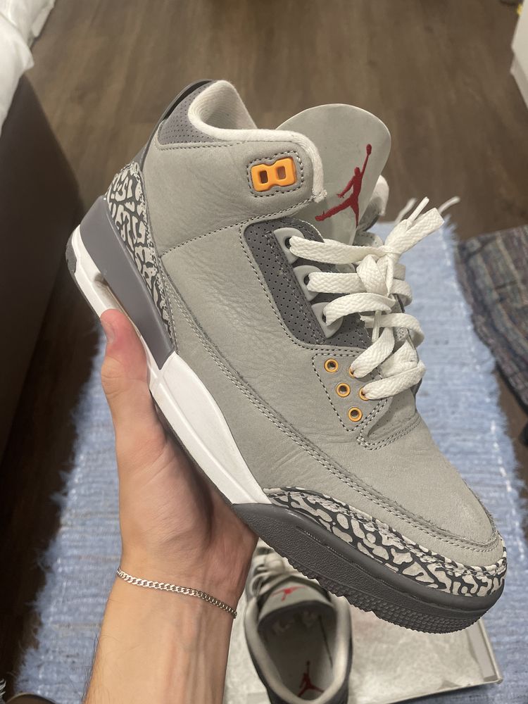 air jordan 3 cool grey