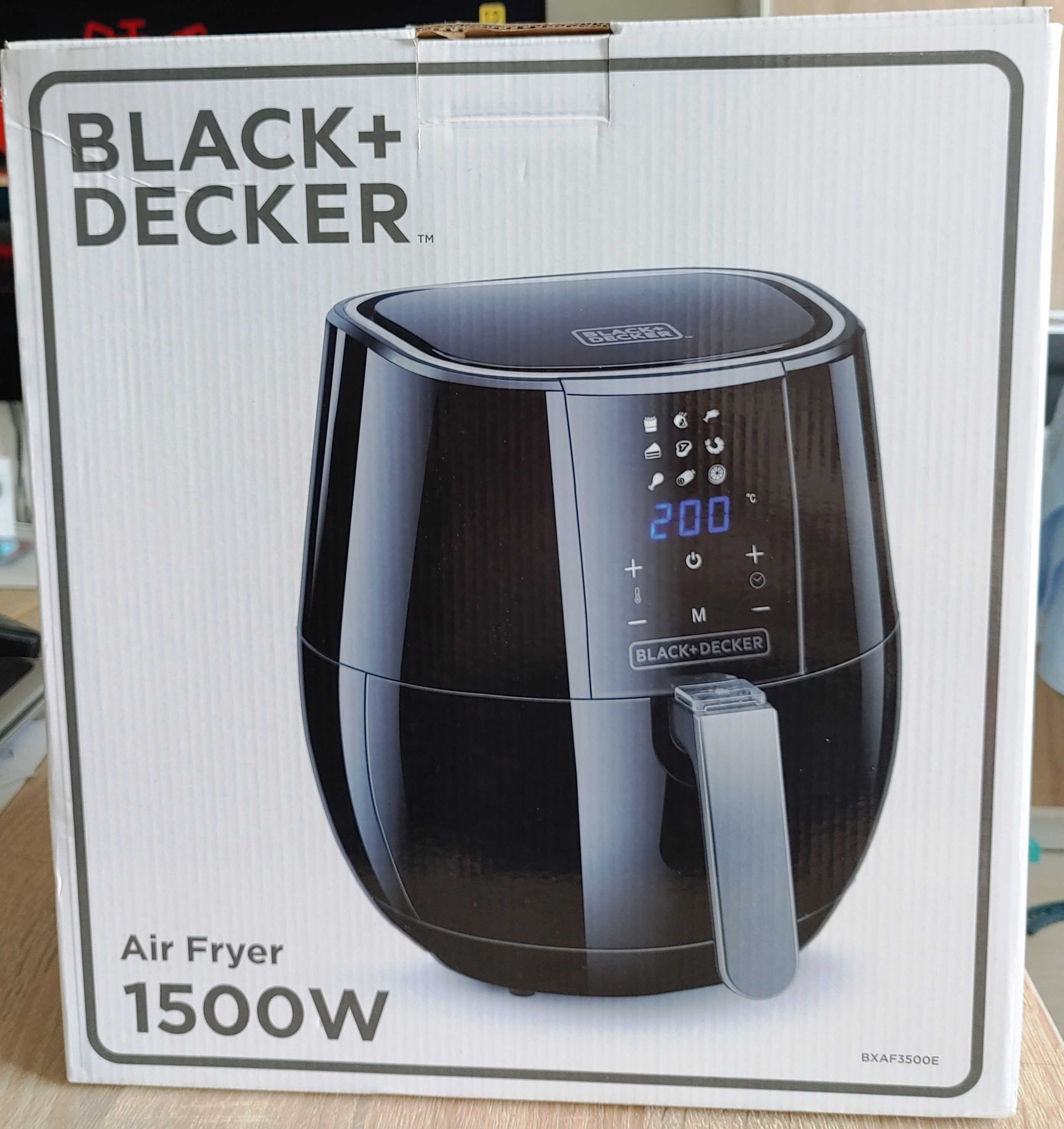 Frytkownica beztłuszczowa Black + Decker 1500W BXAF3500E