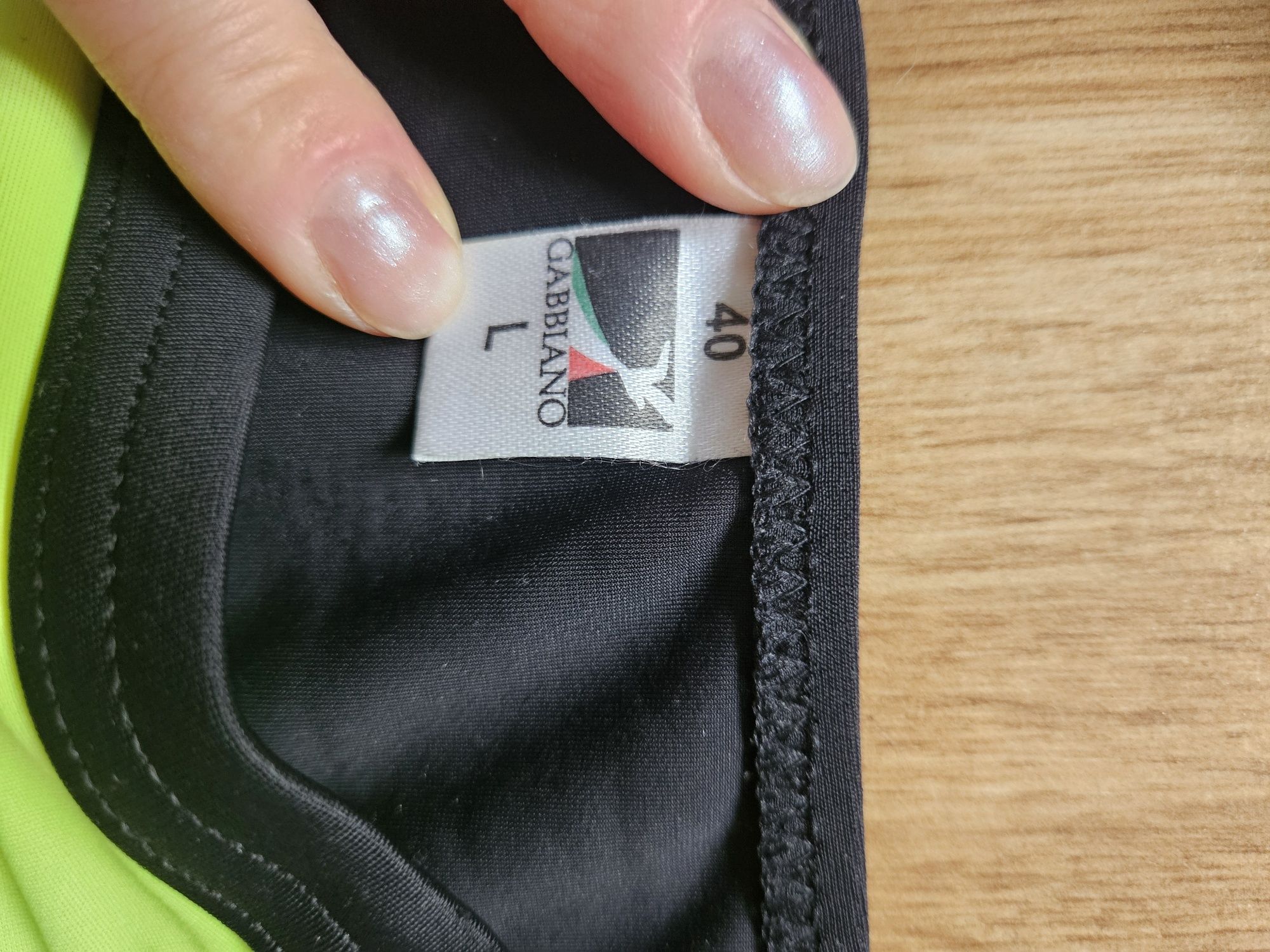 Strój kąpielowy dwuczęściowy neonowy jak nowy rozmiar L