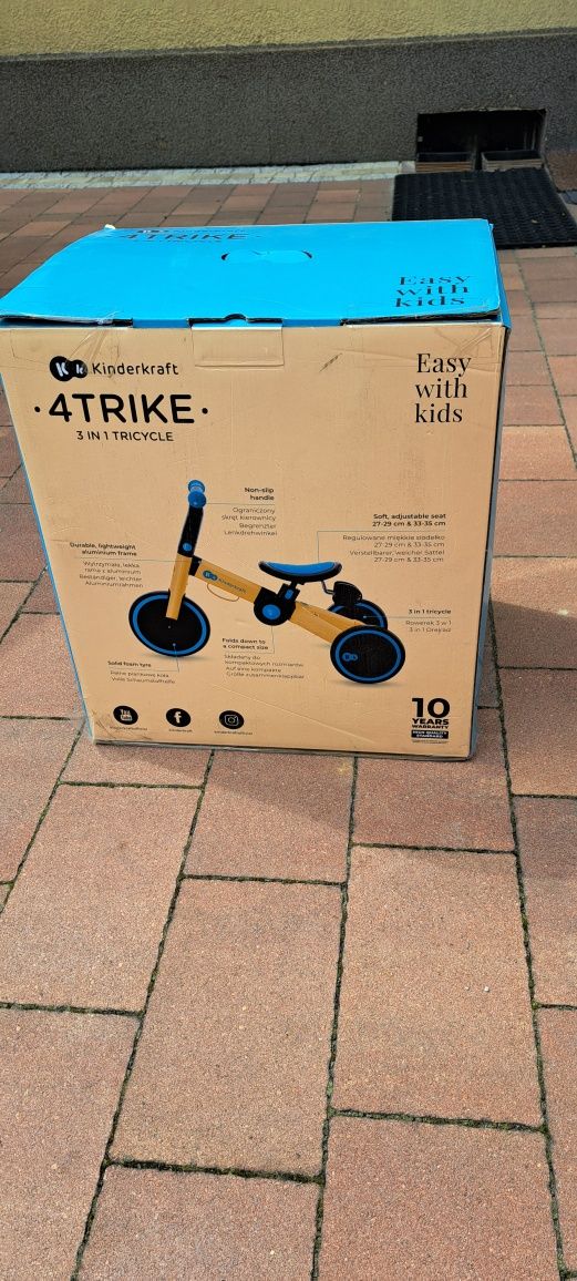 Rowerek 4Trike kinderkraft 3kołowy