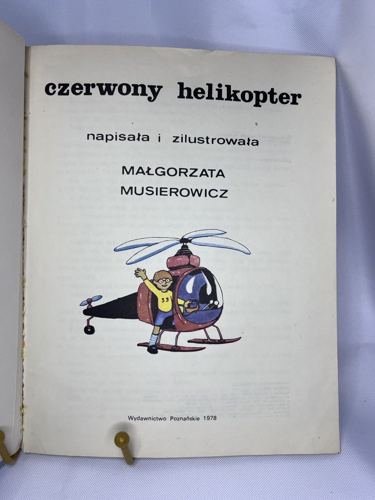 Małgorzata Musierowicz Czerwony Helikopter 1988 b23086