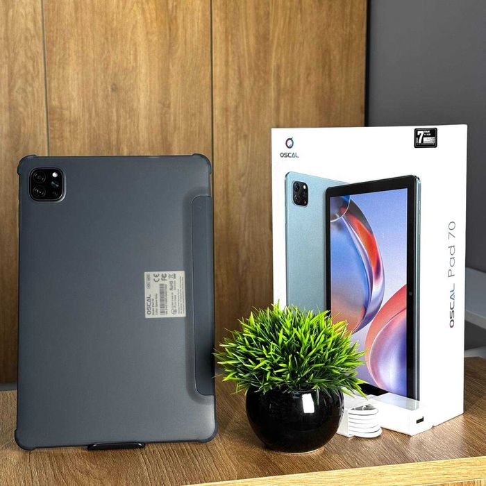 Планшет Oscal Pad 70 4/128GB Wi-Fi Gray + чохол, стилус і скло Купити