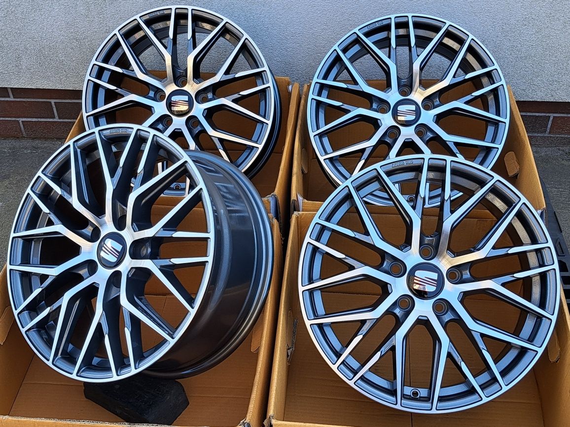 Alufelgi 17 SEAT 5x112 Alhambra Altea Ateca Leon Tarraco Exeo PFP RS4
