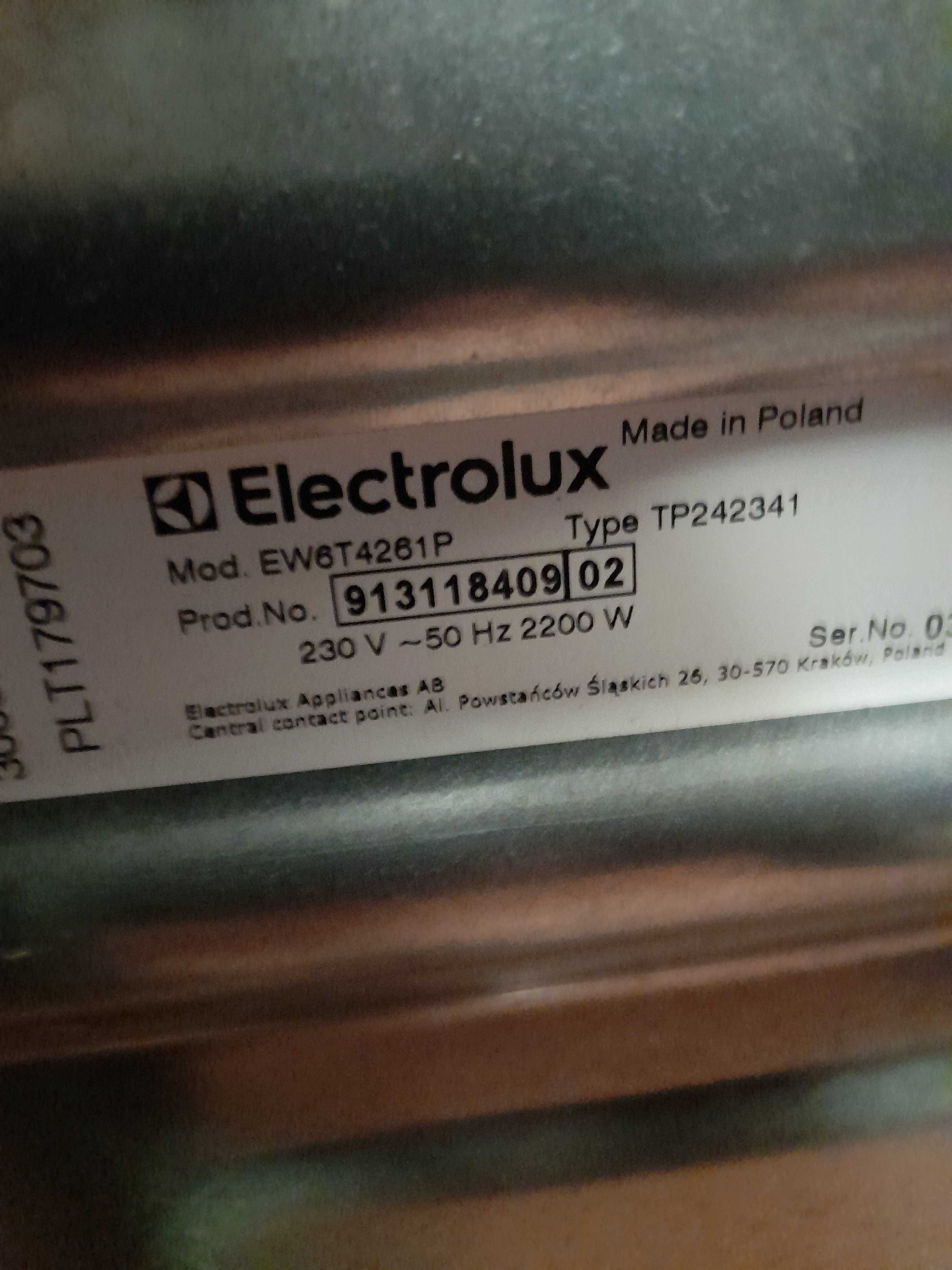 Wiązka elektryczna przewody kable do pralki Electrolux EW6T4261P