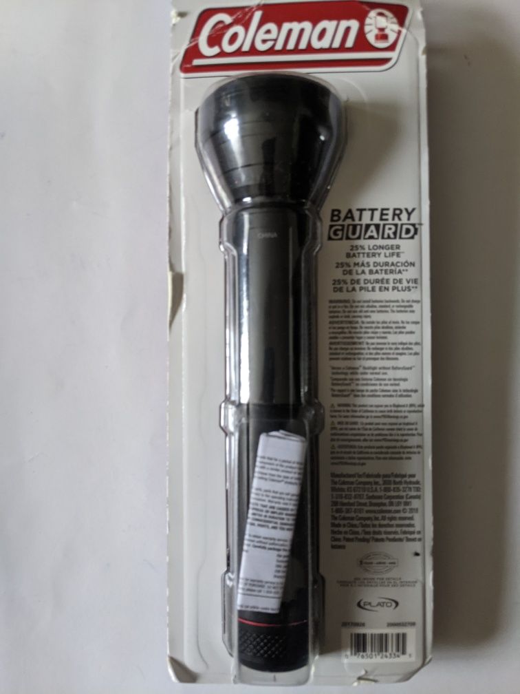 LED фонарік Coleman Battery Guard 350 м