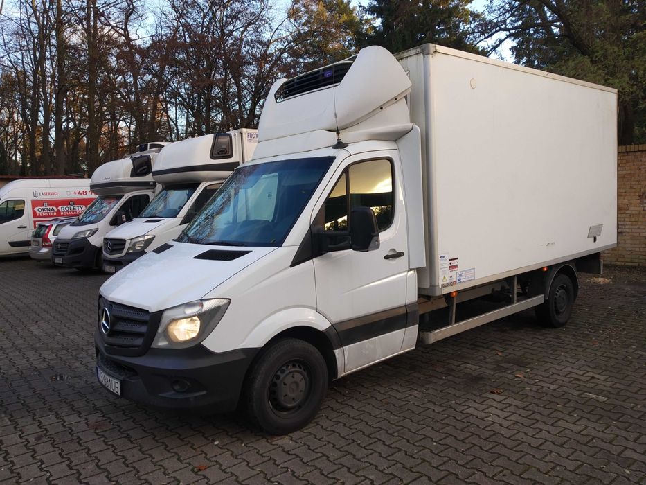 Mercedes Sprinter 316 Chłodnia/Mroźnia 2016 Maxi 8 palet 2 komory 230V