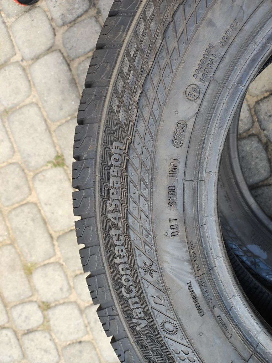 235.65.16c dwie opony Continental VanContact4season