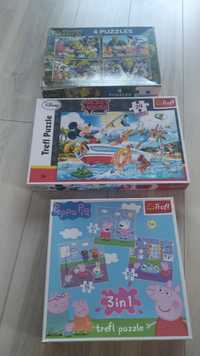 Puzzle Peppa i Mickey