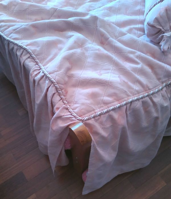 Colcha Manta Cama Solteiro Edredom + 2 Almofadas