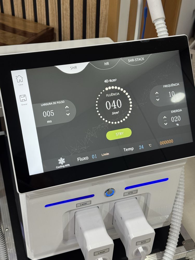 Aluguer maquinde laser diodo/ Alexandrite  ultima geração