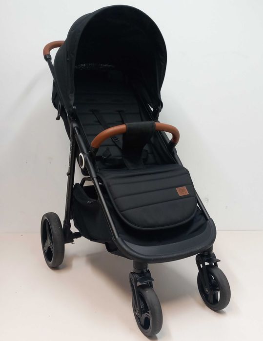 Wózek spacerowy Kinderkraft GRANDE PLUS  Czarny do 22 kg (B498)