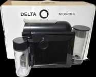 Ekspres kapsułkowy Delta Q MILKQOOL mini 20 bar czarny