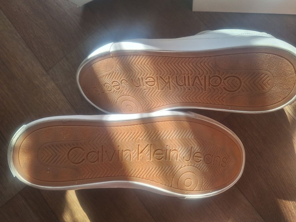 Женские кеды Calvin Klein белые оригинал Америка