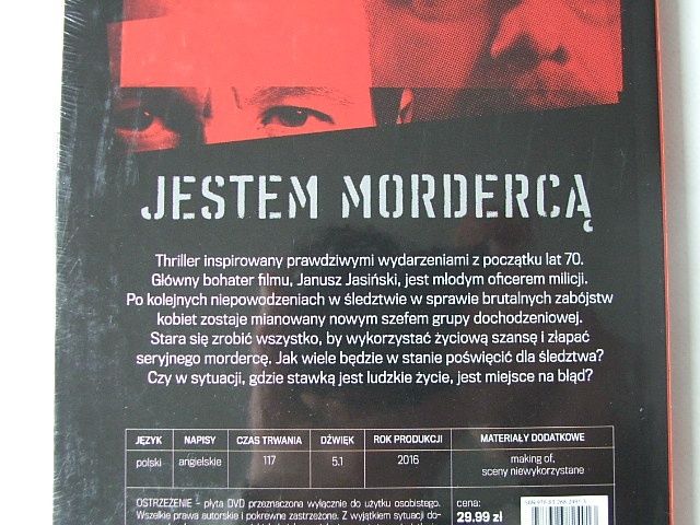 WOŁYŃ, Jestem Mordercą, dvd, Smarzowski, Pieprzyca, film