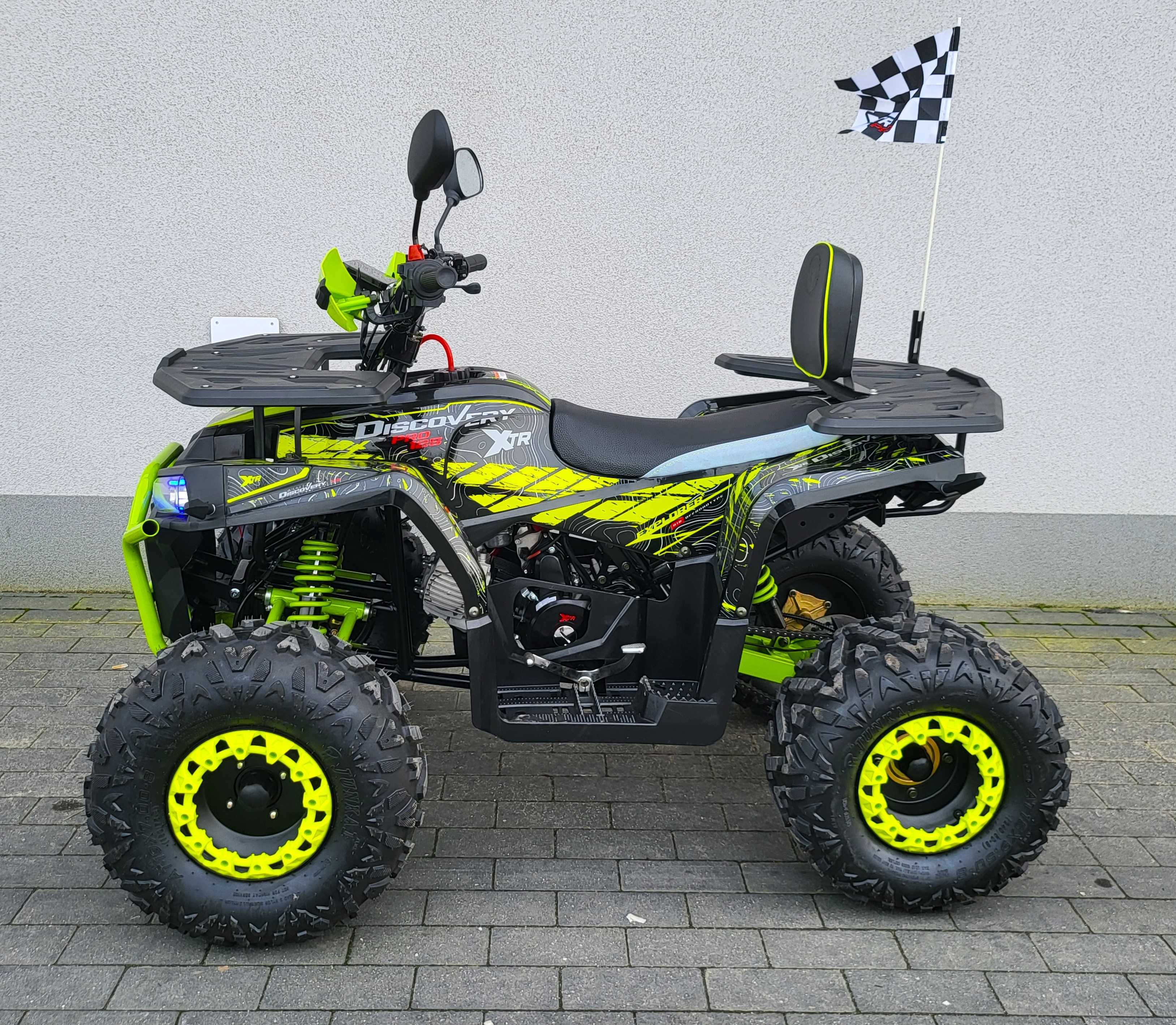 Dostawa GRATIS !!! quad XTR DISCOVERY 125 1+1 Raty,