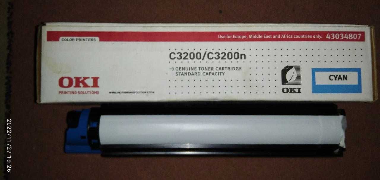 Картридж тонерный OKI для C3200 увеличенный Black (42804540/42804581)
