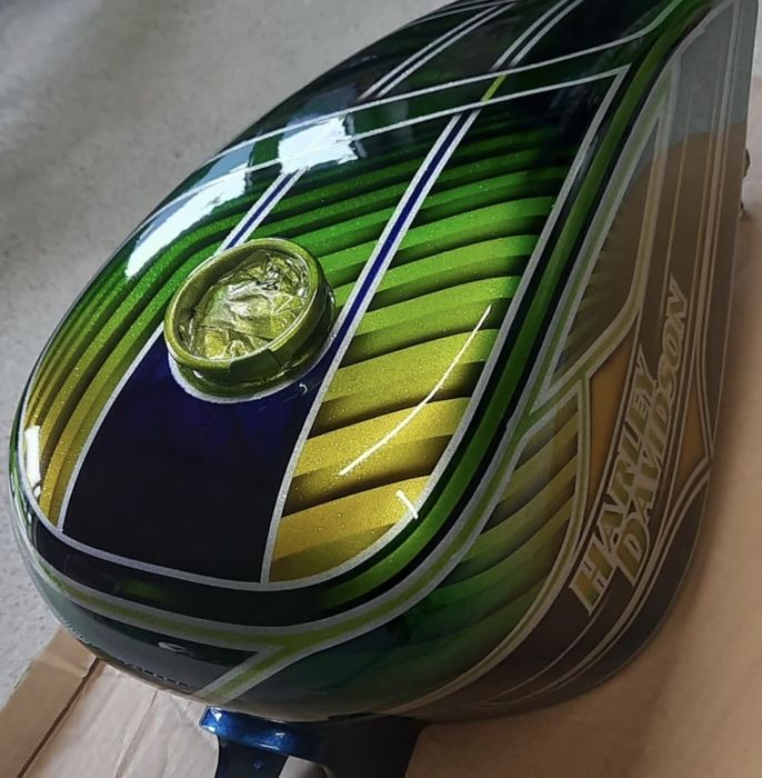 Lakierowanie motocykli.Aerograf Custom paint Lakiernictwo artystyczne.