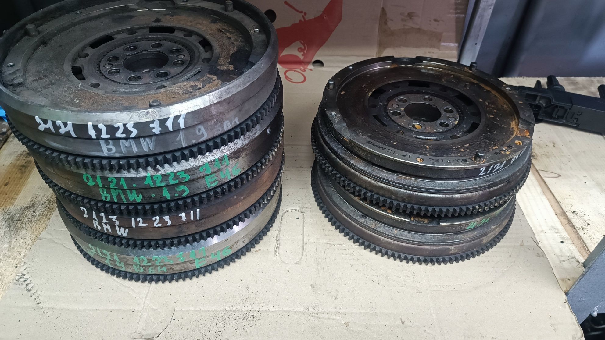 Маховик щеплення BMW E46 E39 bmw 1,8 2,0 21,21 7512693 21,21 1223 711