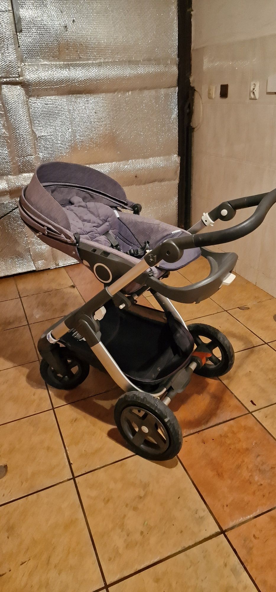Wózek stokke trailz dodatkowe twarde koła