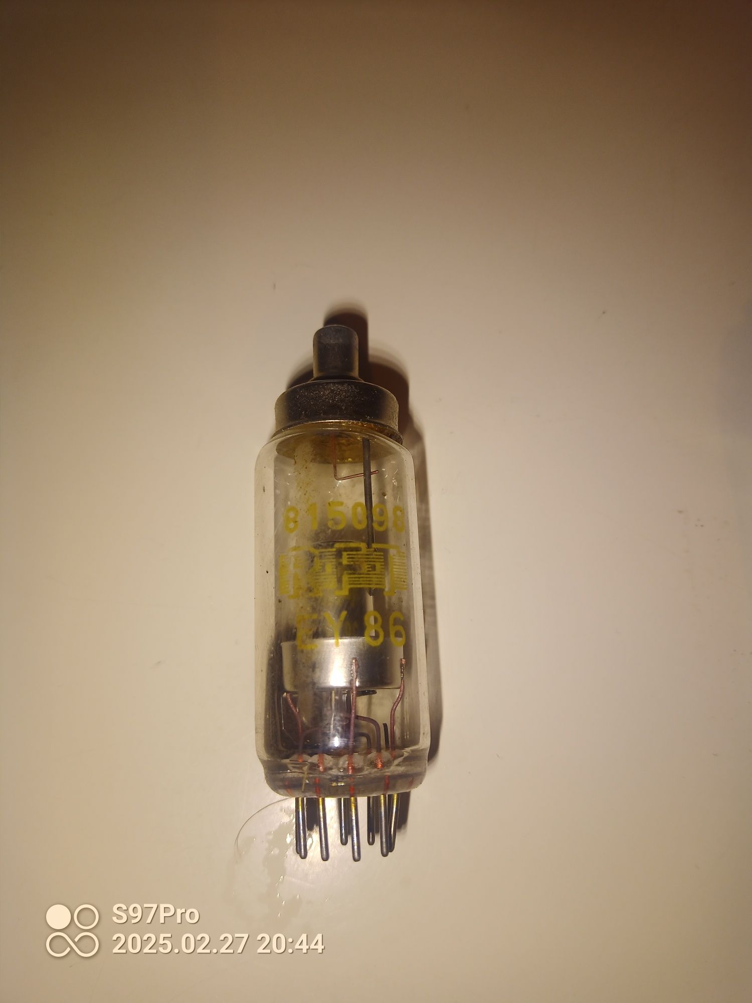 8 lamp elektronowych RFT EY86 używane