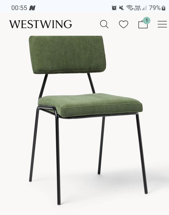 Krzesła kpl. mats westwing