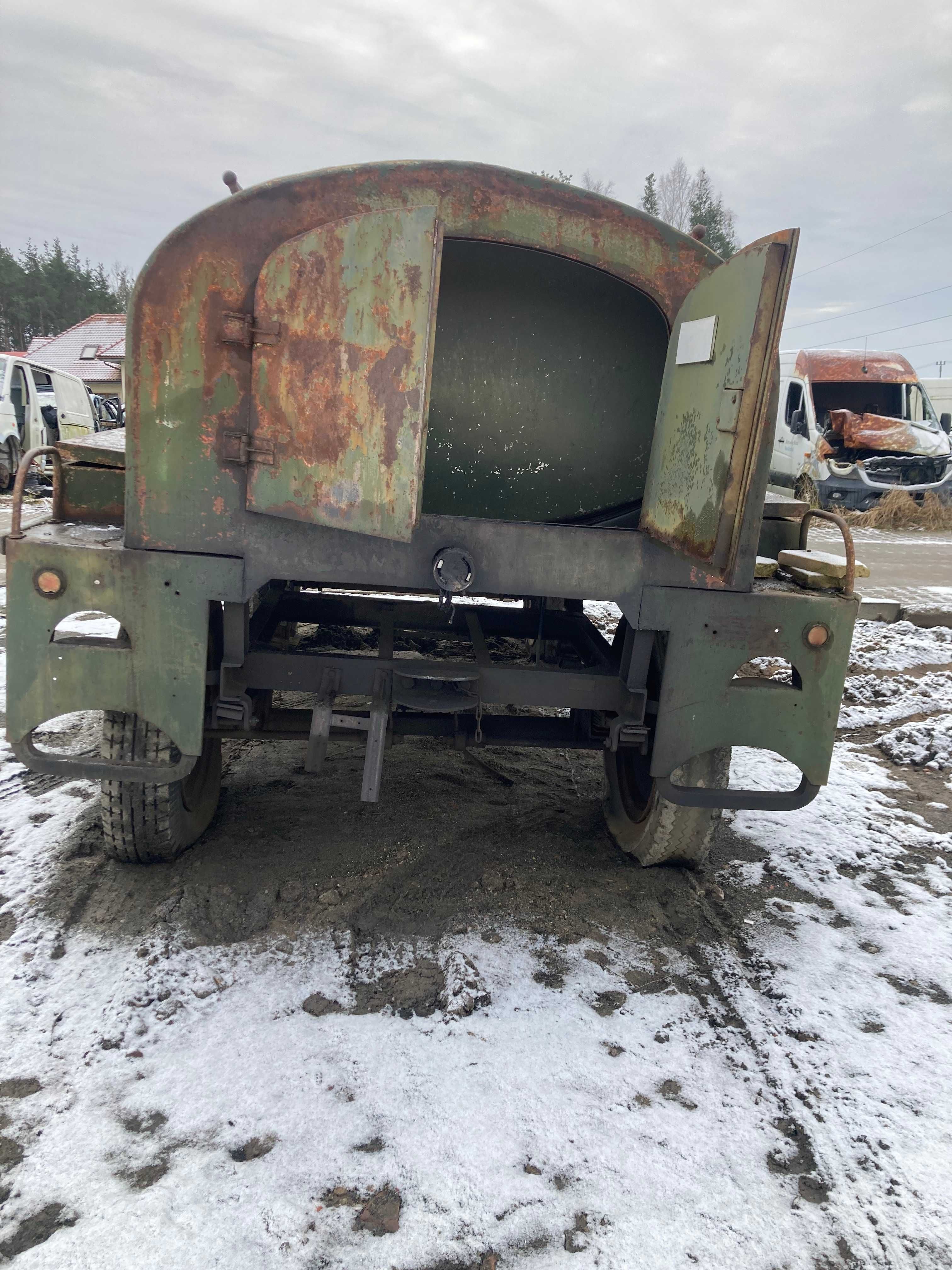 cysterna beczka aluminiowa po paliwie 3000 L