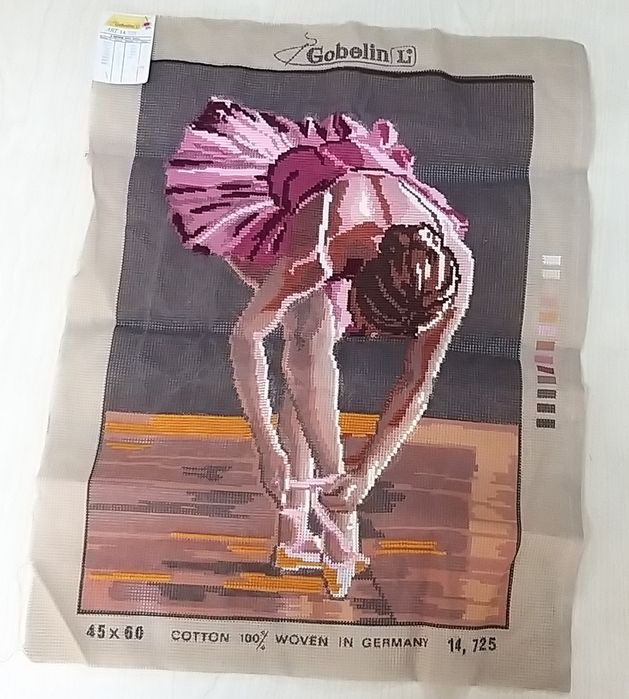 Bailarina, tapeçaria Gobelin.