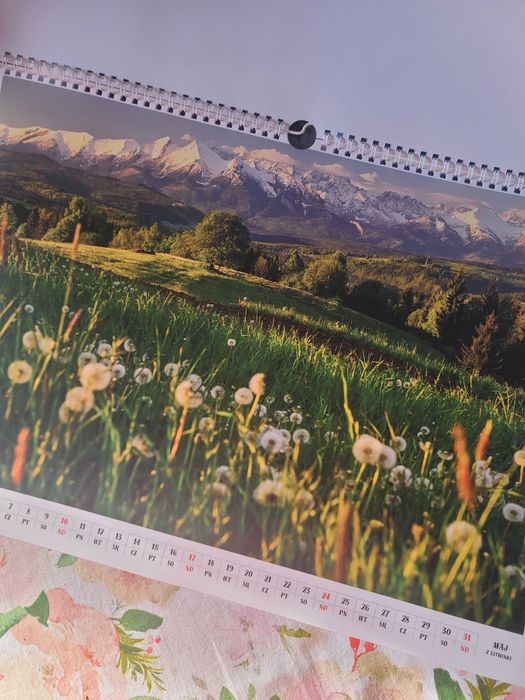 Kalendarz ścienny A3 2026 GÓRY KRAJOBRAZY autorskie zdjęcia