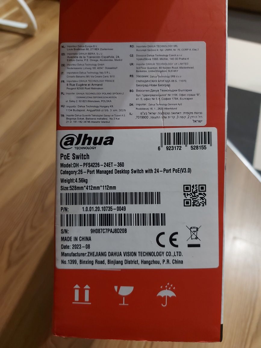 Switch PoE Dahua