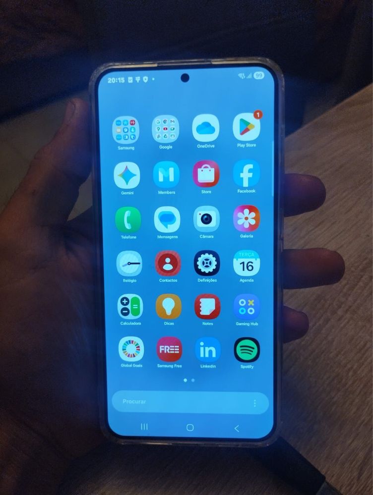 S25+ 256gb cinzento